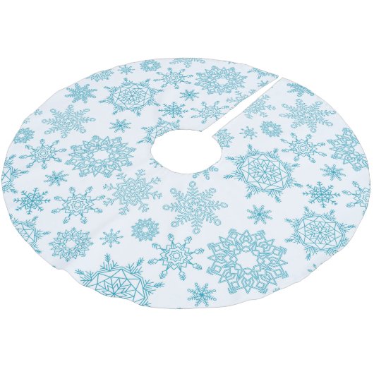 Jupon De Sapin En Polyester Brossé Motif (Angle)