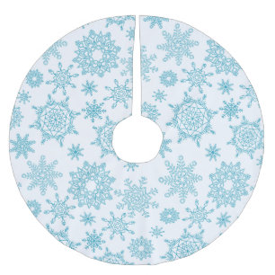 Jupon De Sapin En Polyester Brossé Motif