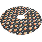 Jupon De Sapin En Polyester Brossé Motif Aperol Spritz (Angle)