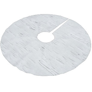 Jupon De Sapin En Polyester Brossé Motif Birch Tree