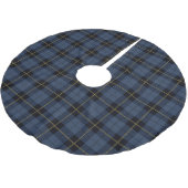 Jupon De Sapin En Polyester Brossé Motif Blue Flannel (Angle)