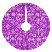 Jupon De Sapin En Polyester Brossé Motif chinois Art Nouveau - Amethyst violet (Devant)