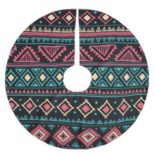 Jupon De Sapin En Polyester Brossé Motif d'affaires Vintage tribal