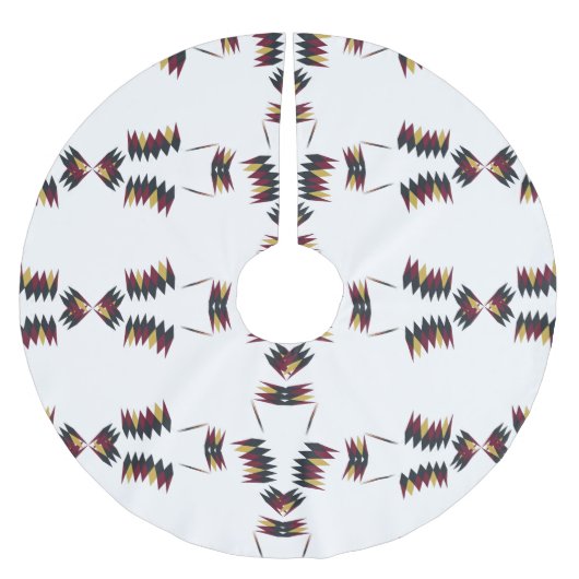 Jupon De Sapin En Polyester Brossé Motif d'art autochtone du sud-ouest (Devant)