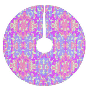 Jupon De Sapin En Polyester Brossé Motif de camouflage rose mignon