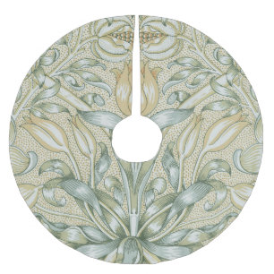 Jupon De Sapin En Polyester Brossé Motif de grenade antique William Morris Lily
