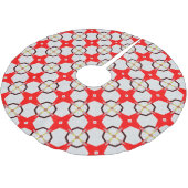 Jupon De Sapin En Polyester Brossé Motif de test rétroactif (Angle)