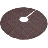 Jupon De Sapin En Polyester Brossé Motif Écossais Classique (Angle)
