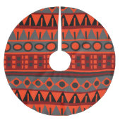 Jupon De Sapin En Polyester Brossé Motif natif Aztec (Devant)