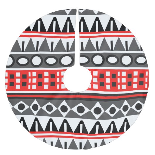 Jupon De Sapin En Polyester Brossé Motif natif Aztec (Devant)