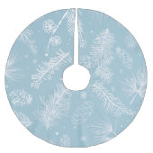 Jupon De Sapin En Polyester Brossé Motif Pastel Pine (Devant)