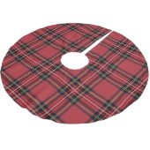 Jupon De Sapin En Polyester Brossé Motif Red Flannel (Angle)