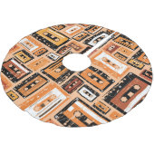 Jupon De Sapin En Polyester Brossé Motif sans couture rétro (Angle)