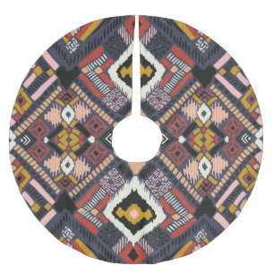 Jupon De Sapin En Polyester Brossé Motif tribal africain Chevron Aztec