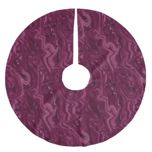 Jupon De Sapin En Polyester Brossé Motif Vin de Mûre (Devant)