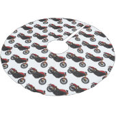 Jupon De Sapin En Polyester Brossé Moto de style cruiser cool (Angle)