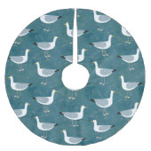 Jupon De Sapin En Polyester Brossé Nautique Seagull (Devant)