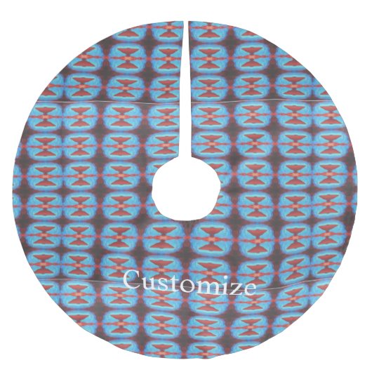 Jupon De Sapin En Polyester Brossé Navajo rochers rouges Thunder_Cove (Devant)