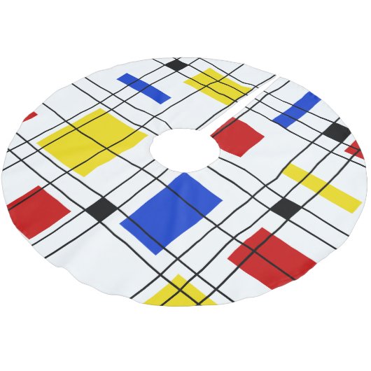 Jupon De Sapin En Polyester Brossé Néo-plasticisme (Angle)