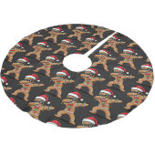 Jupon De Sapin En Polyester Brossé Noël (Angle)