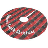 Jupon De Sapin En Polyester Brossé Noël (Angle)