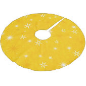 Jupon De Sapin En Polyester Brossé Noël 2014-0909 (Angle)