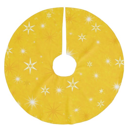 Jupon De Sapin En Polyester Brossé Noël 2014-0909 (Devant)