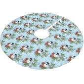 Jupon De Sapin En Polyester Brossé Noël de poulet d'hiver (Angle)