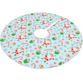 Jupon De Sapin En Polyester Brossé Noël du golf (Angle)