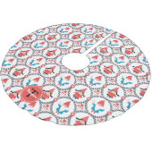 Jupon De Sapin En Polyester Brossé Noël Gnome personnalisé (Angle)