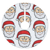 Jupon De Sapin En Polyester Brossé noël hail père Noël (Devant)