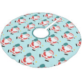 Jupon De Sapin En Polyester Brossé Noël Pickball (Angle)