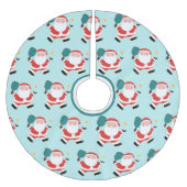 Jupon De Sapin En Polyester Brossé Noël Pickball (Devant)