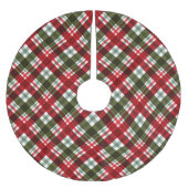 Jupon De Sapin En Polyester Brossé Noël rempli (Devant)