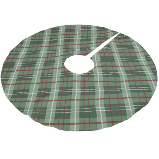 Jupon De Sapin En Polyester Brossé Noël rempli (Angle)