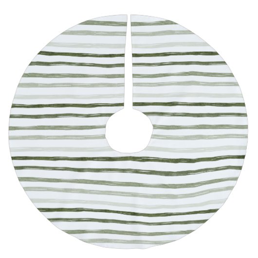 Jupon De Sapin En Polyester Brossé Noël simple et moderne (Devant)