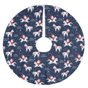Jupon De Sapin En Polyester Brossé Noël sympa/drôle