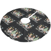 Jupon De Sapin En Polyester Brossé Not My First Nutcracker Sugar Plum Fairy Christmas (Angle)