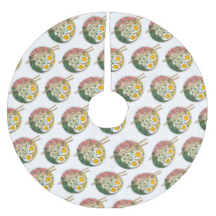 Jupon De Sapin En Polyester Brossé Nourriture Japonaise Ramen Noodle Soupe Foin