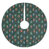 Jupon De Sapin En Polyester Brossé Nutcracker Cocktail Party Christmas (Devant)