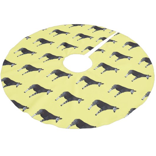 Jupon De Sapin En Polyester Brossé Okapi (Angle)