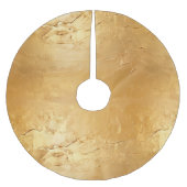 Jupon De Sapin En Polyester Brossé Or Sun (Devant)