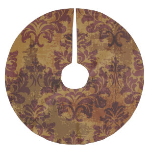 Jupon De Sapin En Polyester Brossé Ornement vintage, texture rococo baroque.