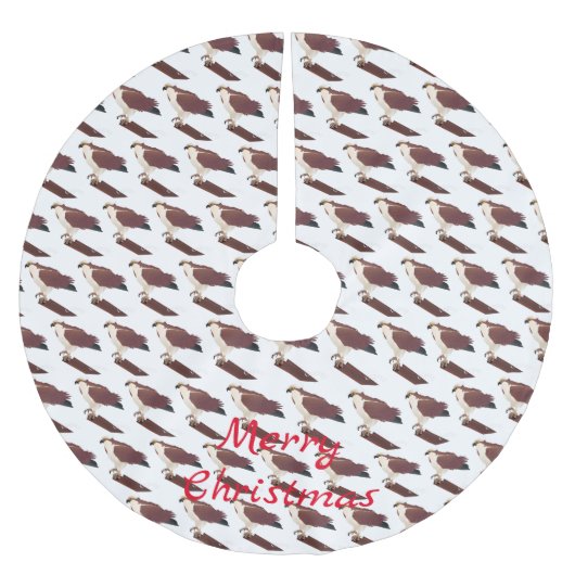 Jupon De Sapin En Polyester Brossé Osprey Hawk Raptor Thunder_Cove (Devant)
