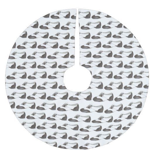 Jupon De Sapin En Polyester Brossé Oxford Tap Dance Enseignant Chaussure Tapdance Stu (Devant)