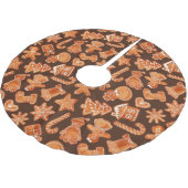 Jupon De Sapin En Polyester Brossé Pain d'épices (Angle)
