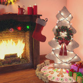 Jupon De Sapin En Polyester Brossé Pains d'épices Garçons et Filles