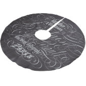 Jupon De Sapin En Polyester Brossé Panneaux rougeâtres à Paris Scripts français (Angle)