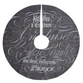 Jupon De Sapin En Polyester Brossé Panneaux rougeâtres à Paris Scripts français (Devant)