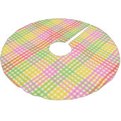 Jupon De Sapin En Polyester Brossé Papier d'enveloppement JUICY STRIPE (Angle)